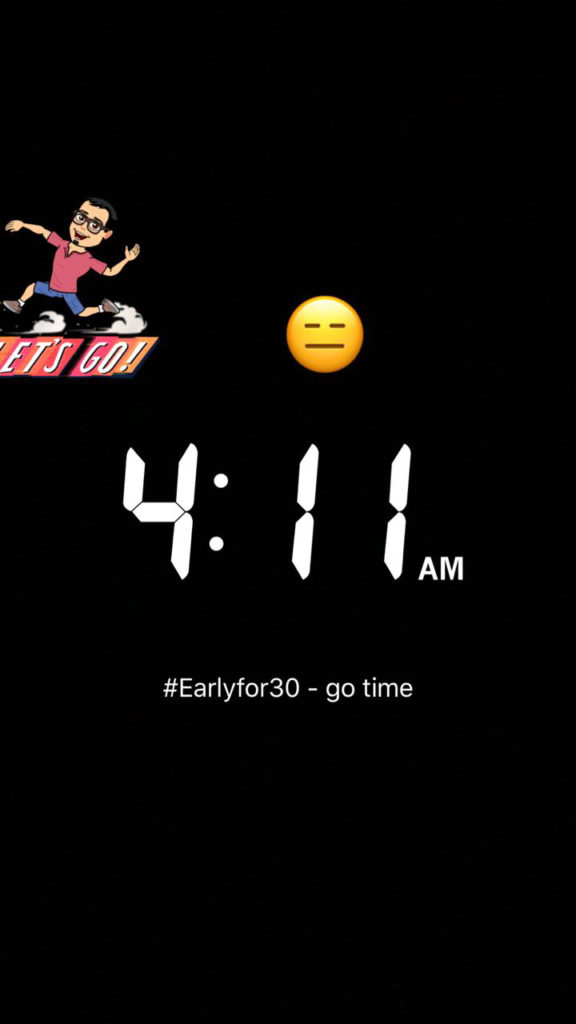 Day 15 - Earlyfor30 Challenge