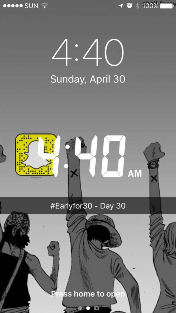 Wake up productive