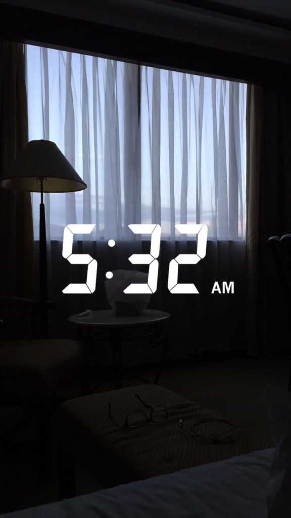 5 am wake up